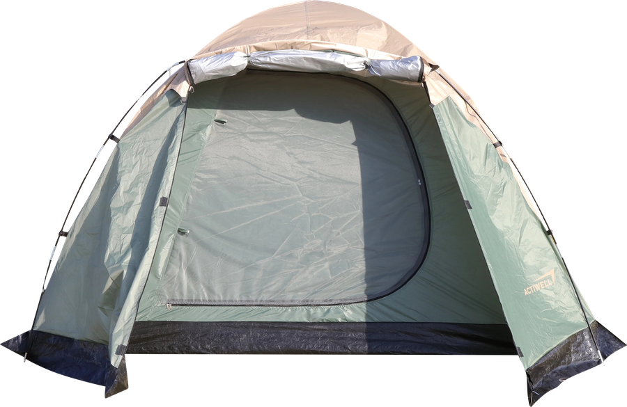 Палатка 4-местная ACTIWELL 290х250х165см, с антимоскитной сеткой, Арт. MU250226, превью