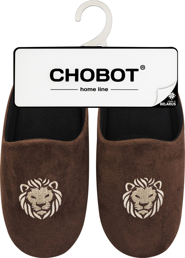 Тапки домашние мужские CHOBOT Лев р. 40–45, Арт. 04Т-113, превью