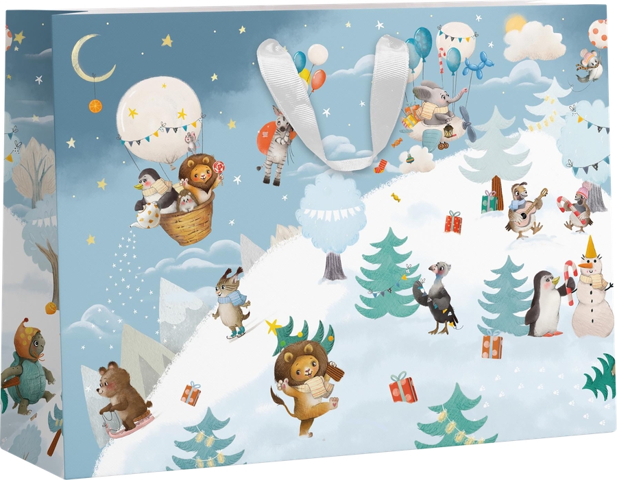 Пакет подарочный CITY HOME TRADE Christmas Kids 36х48х15см, превью