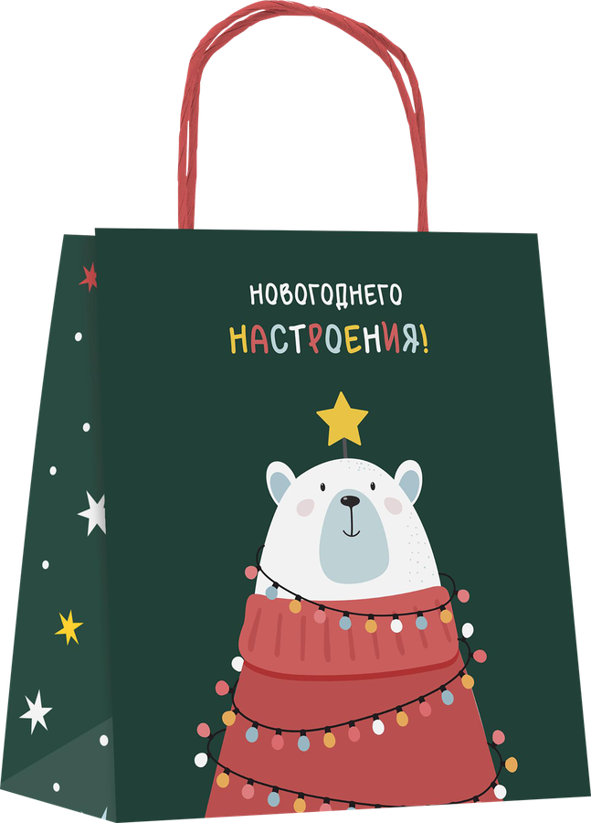 Пакет подарочный CITY HOME TRADE Vibe Year 18х16х6см, предпросмотр