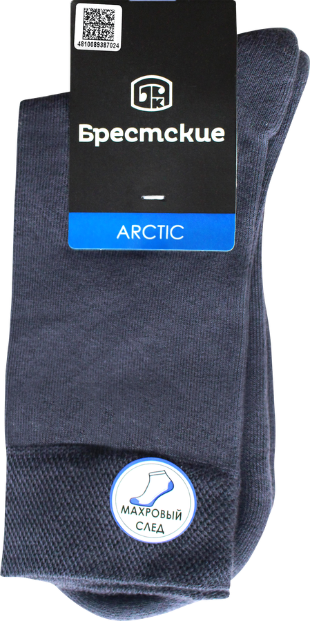 Носки мужские БРЕСТСКИЕ Arctic р. 25, 27, 29, цвет графит рис. 000, Арт. 14С2421, предпросмотр