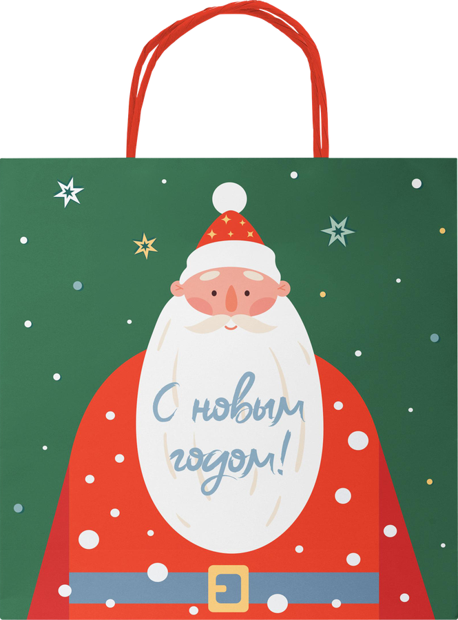 Пакет подарочный CITY HOME TRADE Vibe Year 22х22х10см, превью
