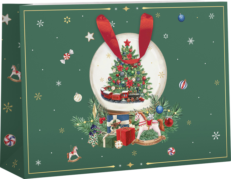 Пакет подарочный CITY HOME TRADE New Years Joy 30х40х15см, превью
