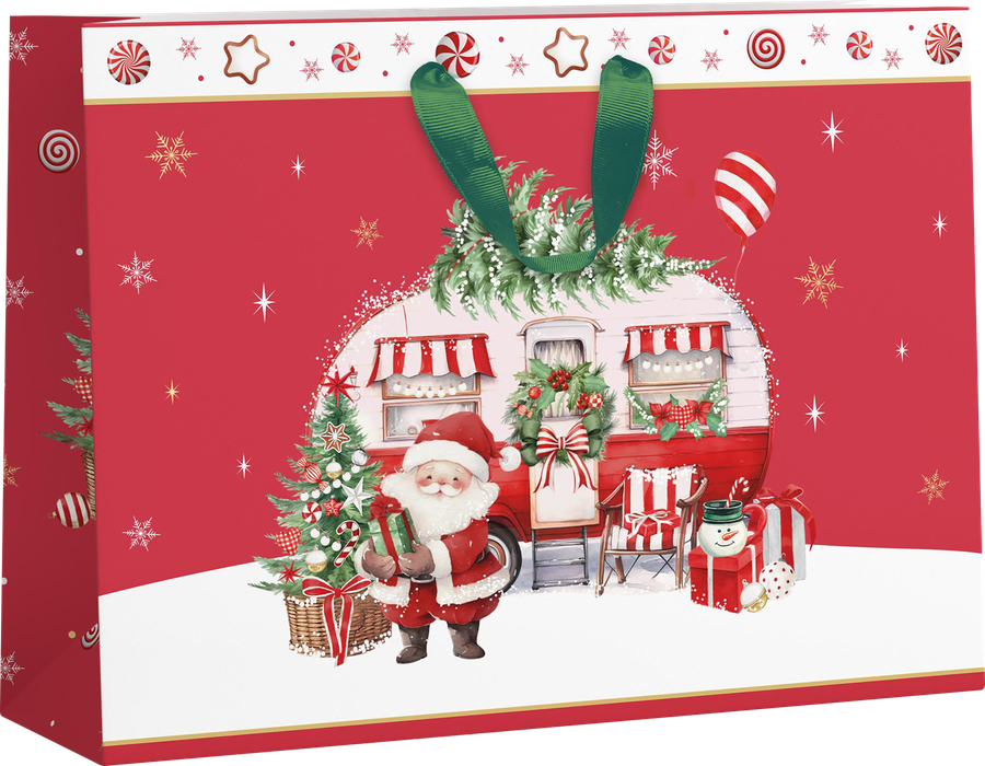 Пакет подарочный CITY HOME TRADE New Years Joy 30х40х15см, превью