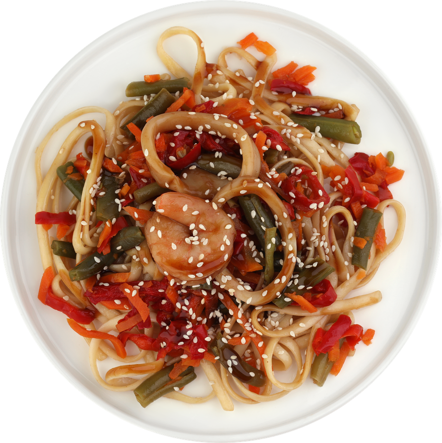 Лапша ZLATOUST Удон с морепродуктами, 220г, предпросмотр