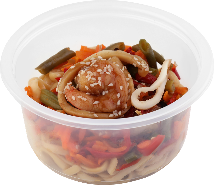 Лапша ZLATOUST Удон с морепродуктами, 220г, предпросмотр