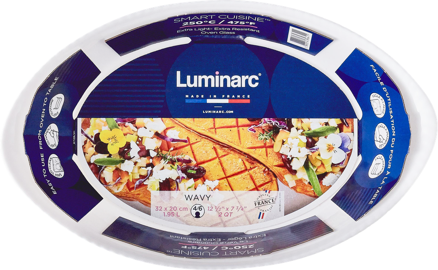 Форма для запекания LUMINARC Smart Cuisine Wavy, 34x25см, Арт. Q8155, предпросмотр