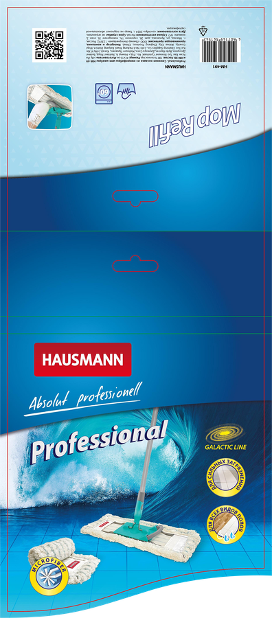 Насадка для швабры HAUSMANN Professional, Арт. HM-491, предпросмотр
