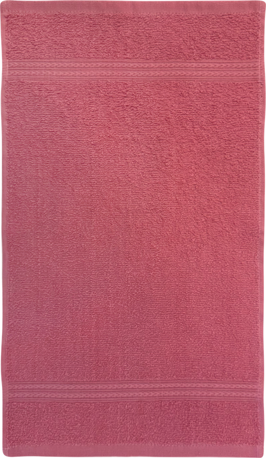 Полотенце махровое 365 ДНЕЙ 30х50см, цвет коралловый, Арт. 365/3050/кор, превью