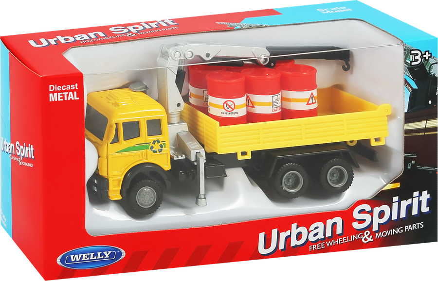 Игрушка WELLY Машинка грузовик, 15см, превью