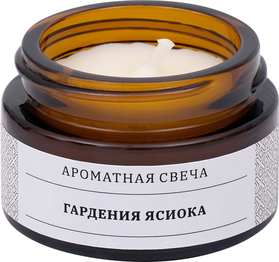 Свеча ароматическая БОГАТСТВО АРОМАТА в банке, 12г, предпросмотр