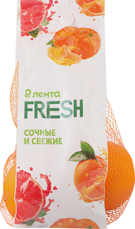 Апельсины ЛЕНТА FRESH отборные, фасованные, весовые, превью