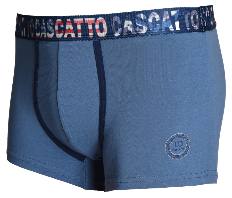Трусы мужские CASCATTO боксеры р. M–XXL, однотонные с окантовкой, Арт. BXM1825, предпросмотр