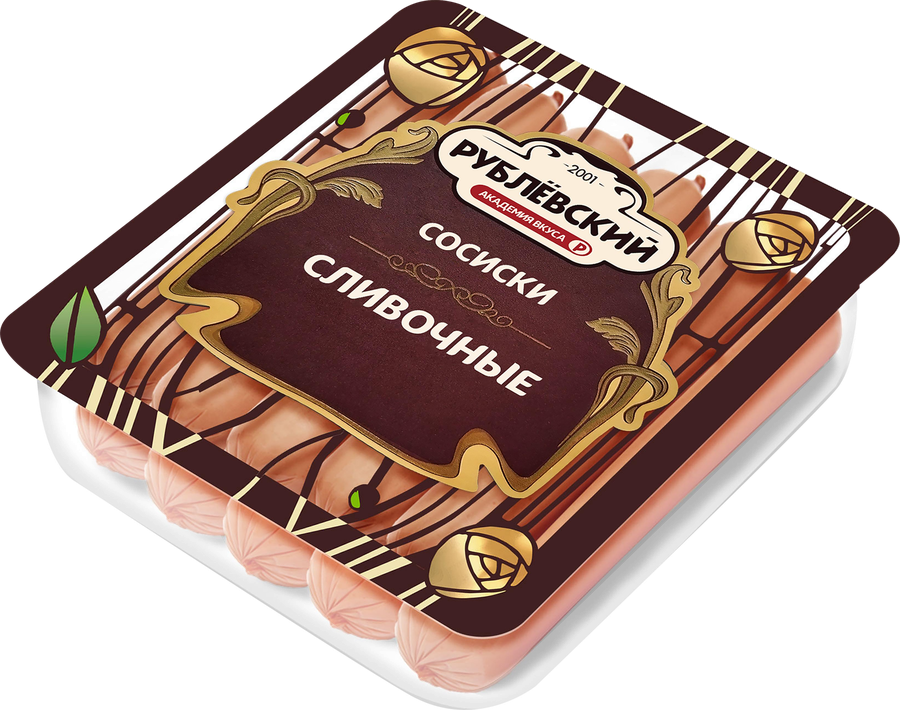 Сосиски РУБЛЁВСКИЙ Сливочные, 430г, предпросмотр