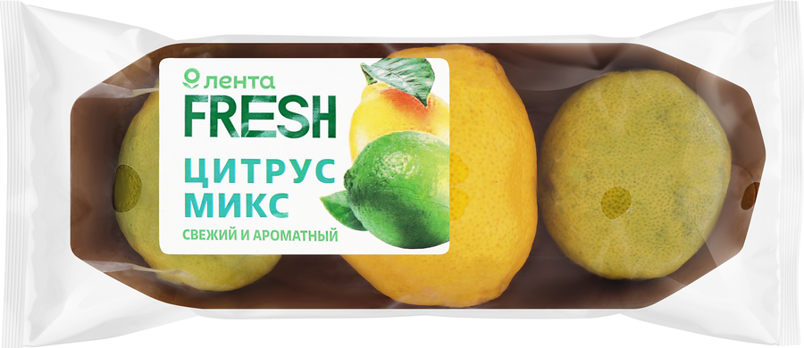 Цитрусовый микс ЛЕНТА FRESH Лайм и лимон, шт, предпросмотр