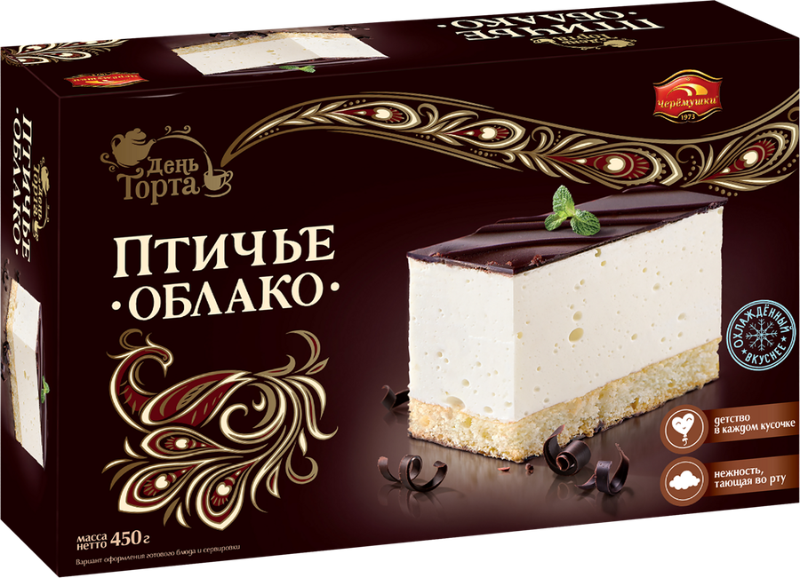 Торт ЧЕРЕМУШКИ Птичье облако, 450г, превью