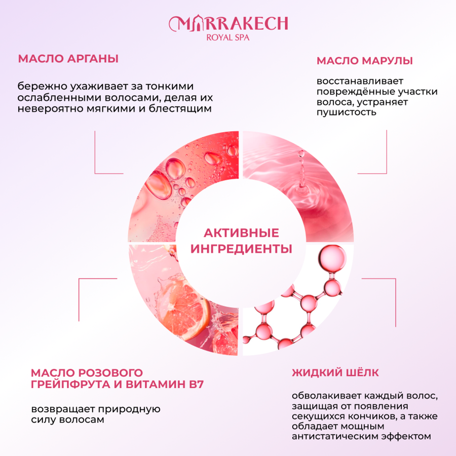 Мыло жидкое MARRAKECH ROYAL SPA Marula oil, 460мл, предпросмотр