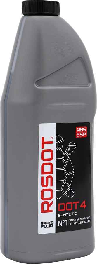 Тормозная жидкость ROSDOT DOT4, 910г, предпросмотр