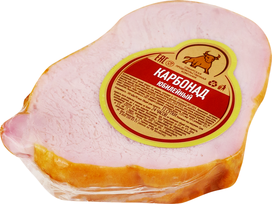 Карбонад копчено-вареный СПК Юбилейный, весовой, превью