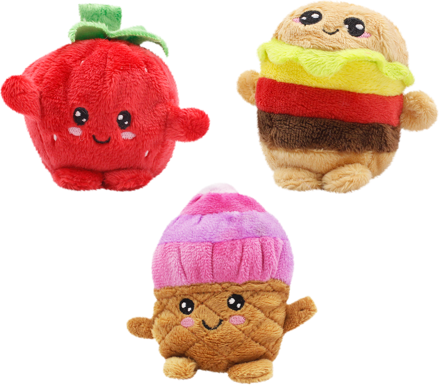 Игрушка мягкая BIGGA Мини-еда, в ассортименте, превью