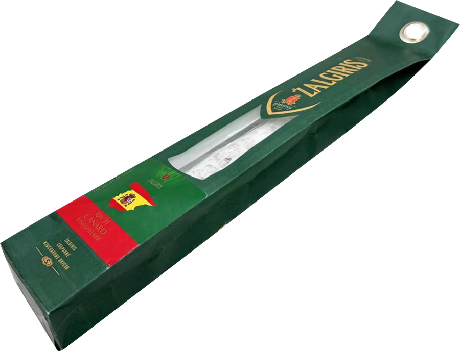 Колбаса сырокопченая ZALGIRIS Фуэт Canard Классический из мяса утки, 120г, предпросмотр