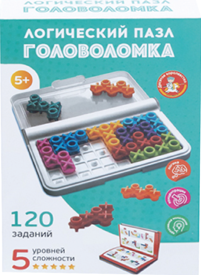 Игра логическая ДЕСЯТОЕ КОРОЛЕВСТВО головоломка-пазл, в ассортименте, превью