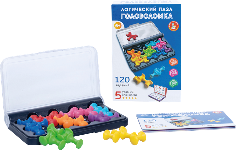 Игра логическая ДЕСЯТОЕ КОРОЛЕВСТВО головоломка-пазл, в ассортименте, превью