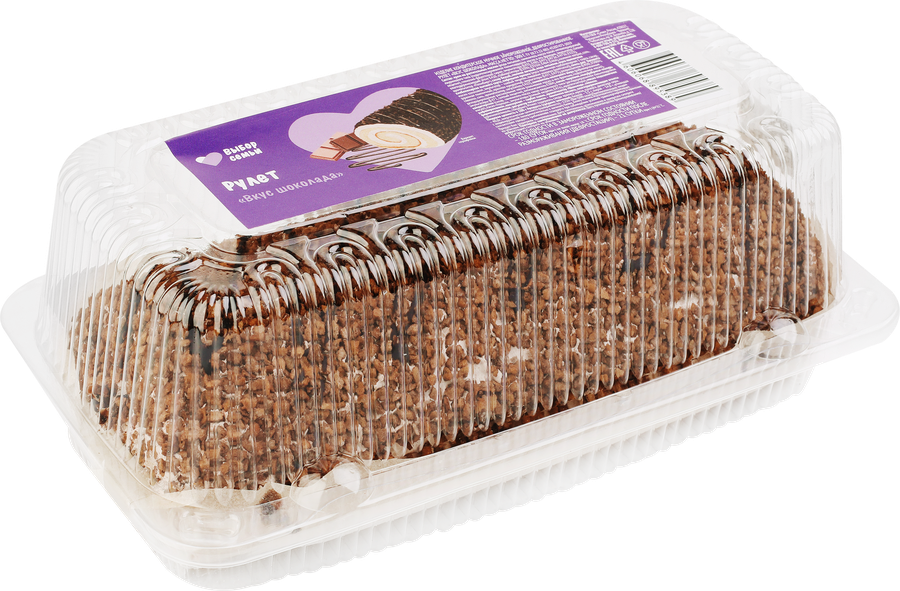 Рулет ВЫБОР СЕМЬИ со вкусом шоколада, 300г, предпросмотр