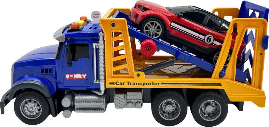Игрушка FUNKY TOYS Городская техника, фрикционная со светом и звуком, 32см, Арт. FT120261-Л, превью