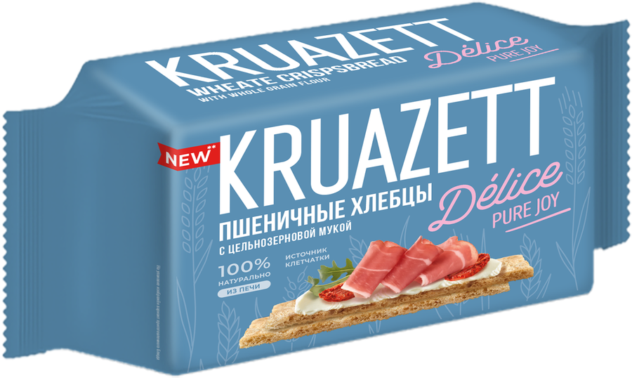 Хлебцы пшеничные KRUAZETT, 150г, превью