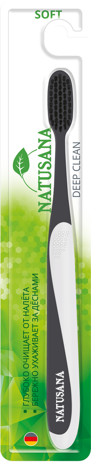 Зубная щетка NATUSANA Deep clean soft, превью
