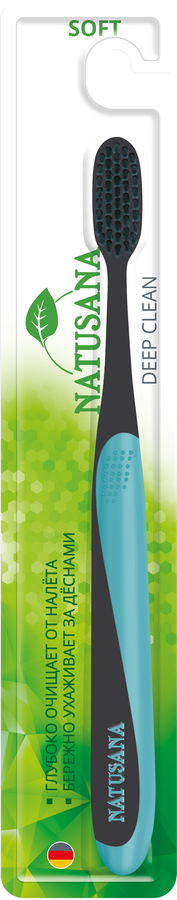 Зубная щетка NATUSANA Deep clean soft, предпросмотр