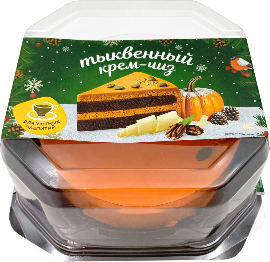 Торт SUPER Крем-чиз тыквенный, 500г, предпросмотр
