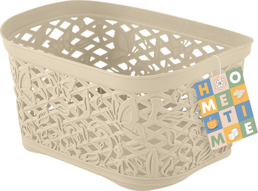 Корзинка KEEPLEX Fiori, 16,3х12,2х8,7см, 1л, Арт. KL4018БЖ-Л, превью