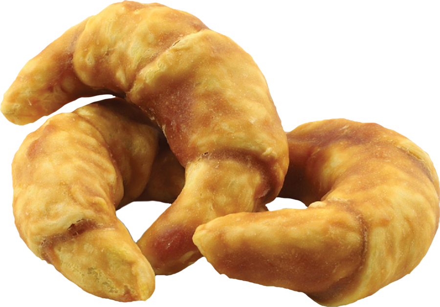 Лакомство для собак TRIOL Рогалики коллагеновые с мясом утки, 90г, предпросмотр