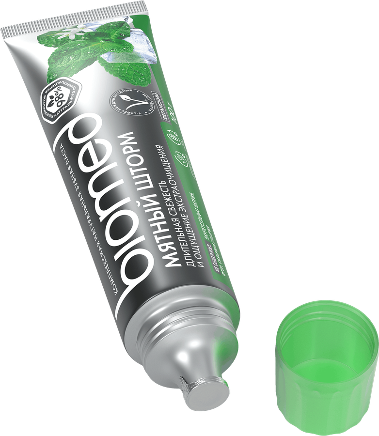 Зубная паста BIOMED Мятный шторм, 100г, превью