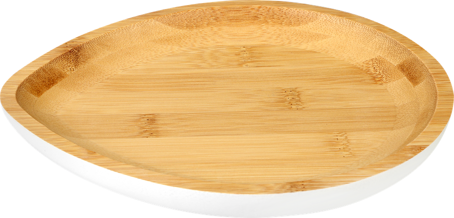 Тарелка сервировочная HOMECLUB Bamboo 25см, бамбук, Арт. PL-679, предпросмотр
