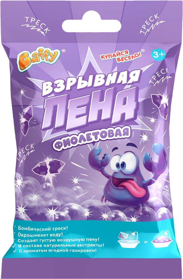 Взрывная пена BAFFY Микс, 50г, превью