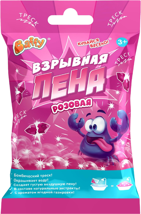 Взрывная пена BAFFY Микс, 50г, превью