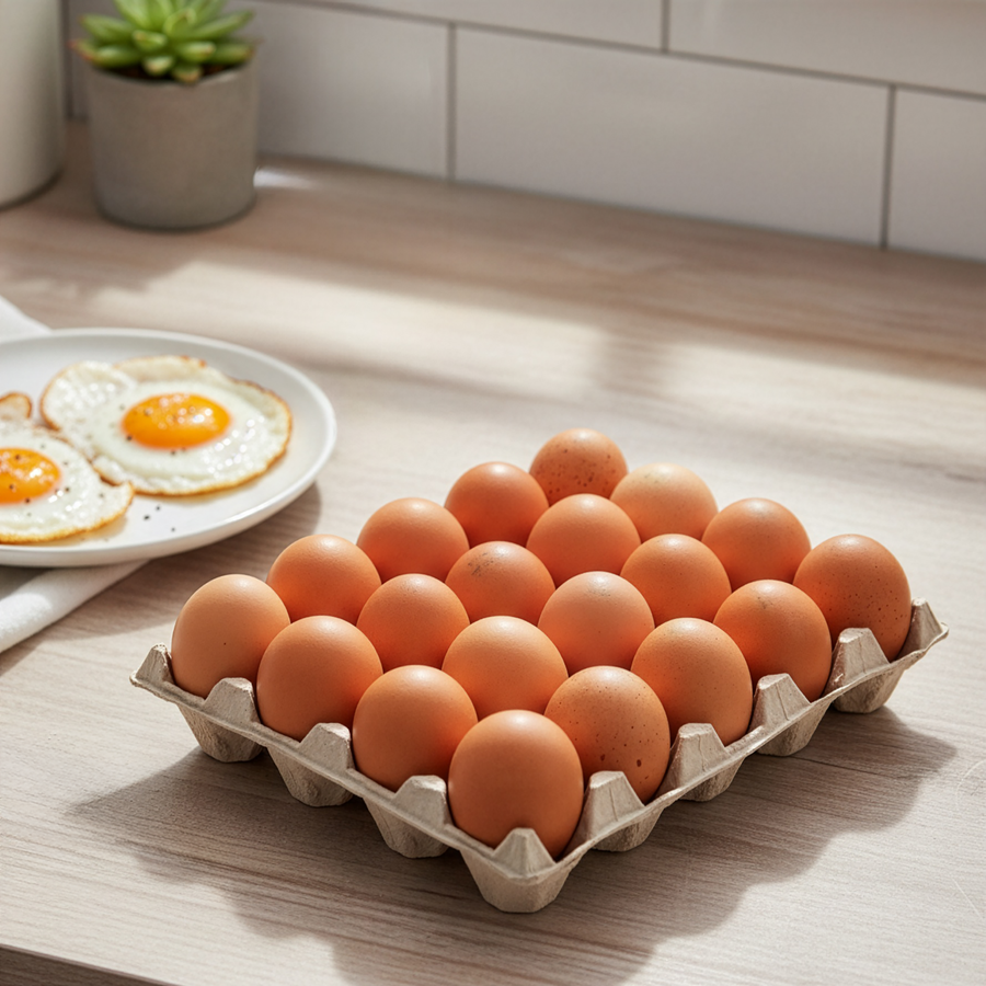Яйцо куриное ЛЕНТА FRESH Яркий желток СО, 20шт, превью