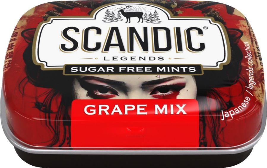 Конфеты SCANDIC Виноградный микс, без сахара, 14г, превью