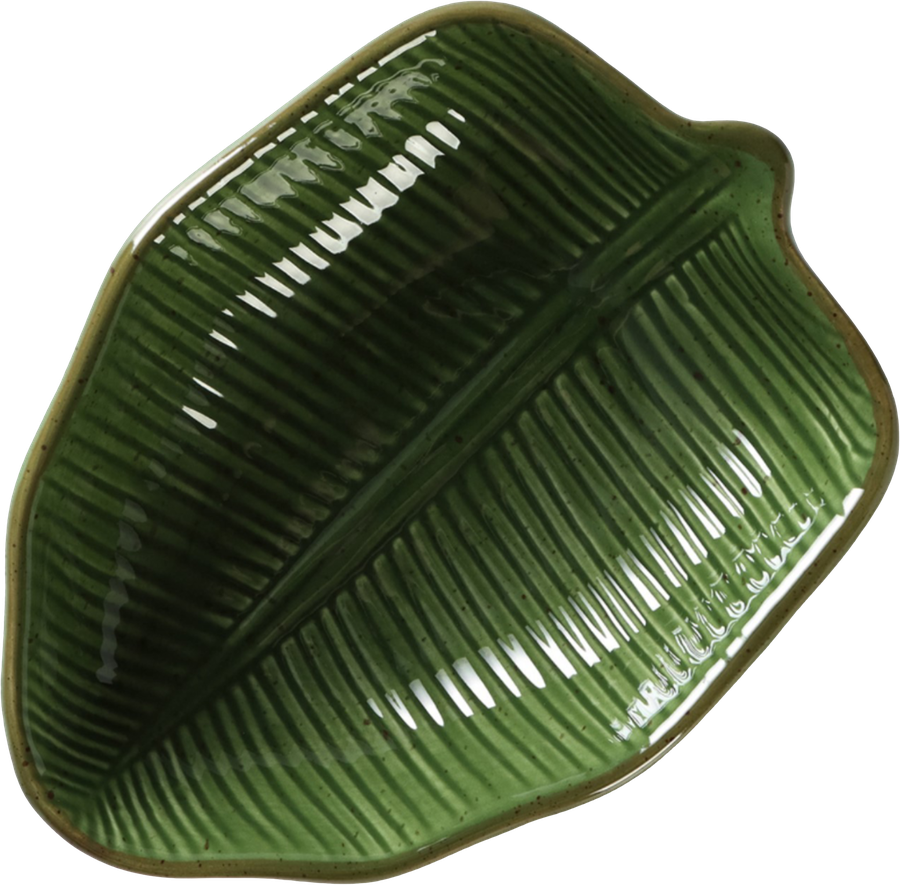 Салатник ДОЛЯНА Лист, 14,4x11,2x3,8см, предпросмотр