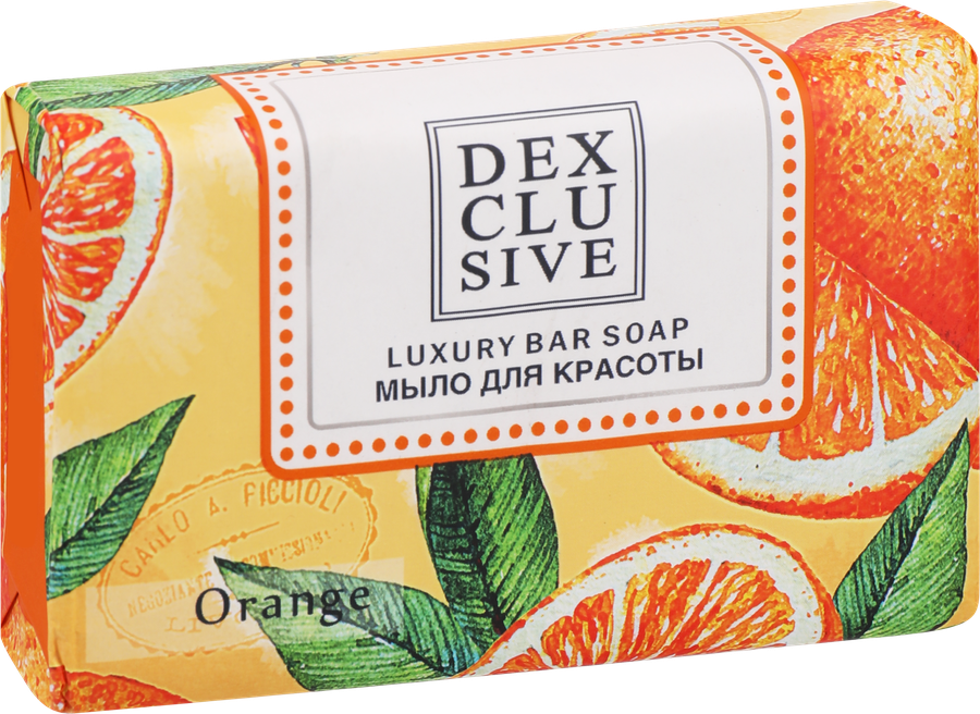 Мыло туалетное DEXCLUSIVE Апельсин, парфюмированное, 150г, превью