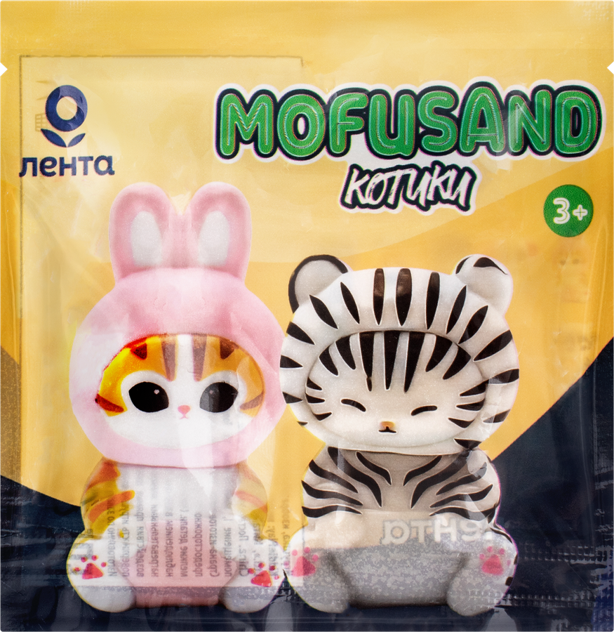 Фигурка ЛЕНТА Котик Mofusand, Арт. 32812, превью