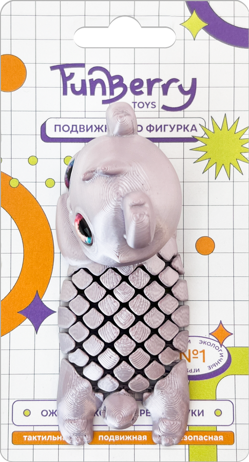 Игрушка FUNBERRY TOYS 3D подвижная, превью