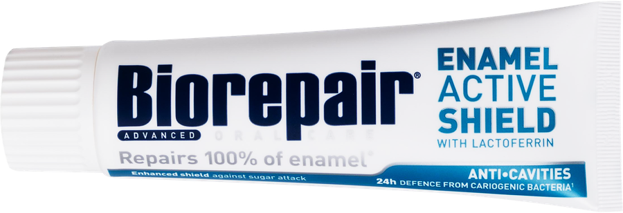 Зубная паста BIOREPAIR Active shield Защита эмали, 75мл, предпросмотр