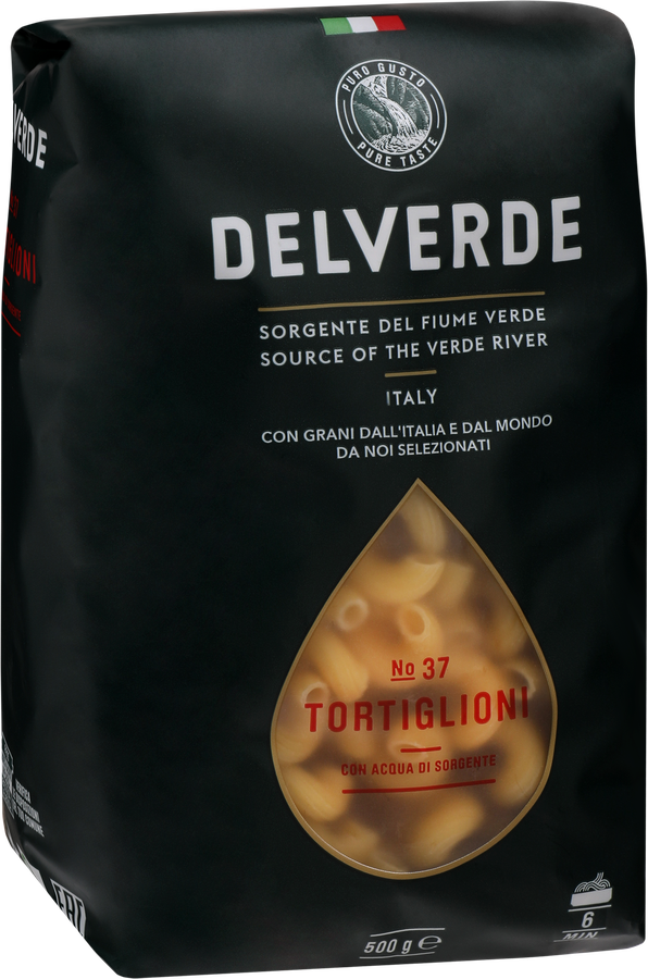 Макароны DELVERDE №037 Тортильони, 500г, предпросмотр