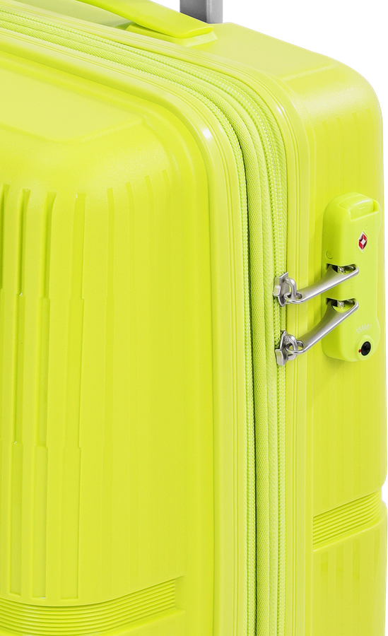 Чемодан INWIN Trolley case 20", цвет лайм, Арт. MS-2713, превью