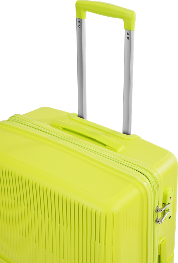 Чемодан INWIN Trolley case 28", цвет лайм, Арт. MS-2713, предпросмотр