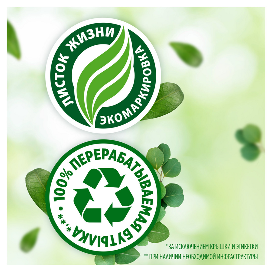 Средство для мытья посуды FAIRY Pure&clean, 1350мл, превью